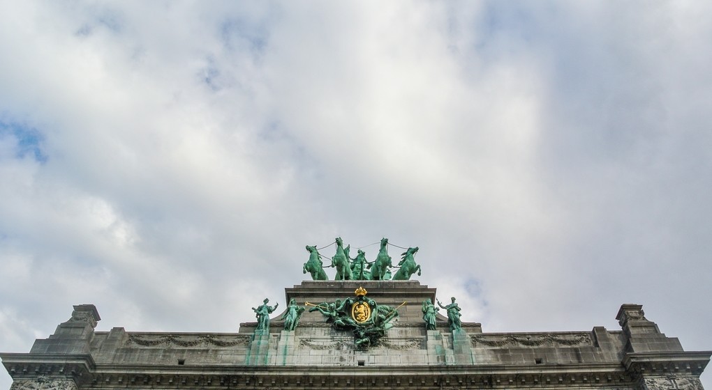 Nuages Ciel gris Météo Bruxelles - Belga Philippe François