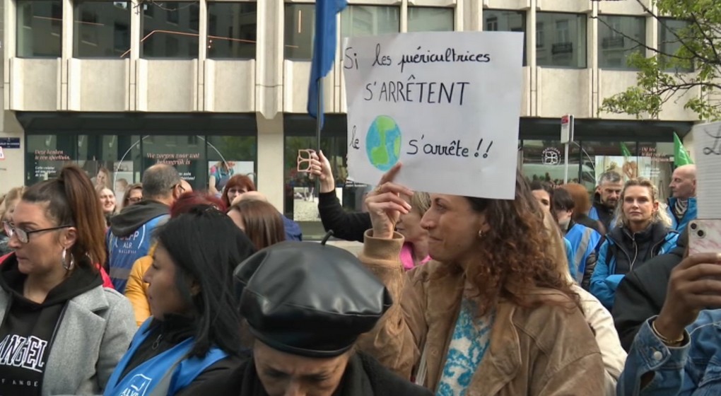 Manifestation puéricultrices crèches 26042023 - BX1