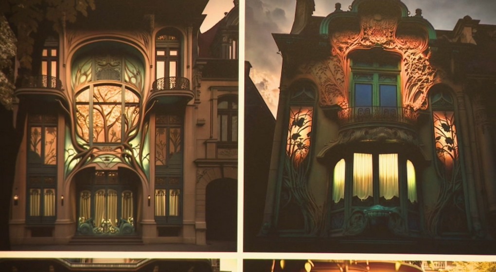 Exposition Victor Horta Fausses images Intelligence Artificielle - BX1