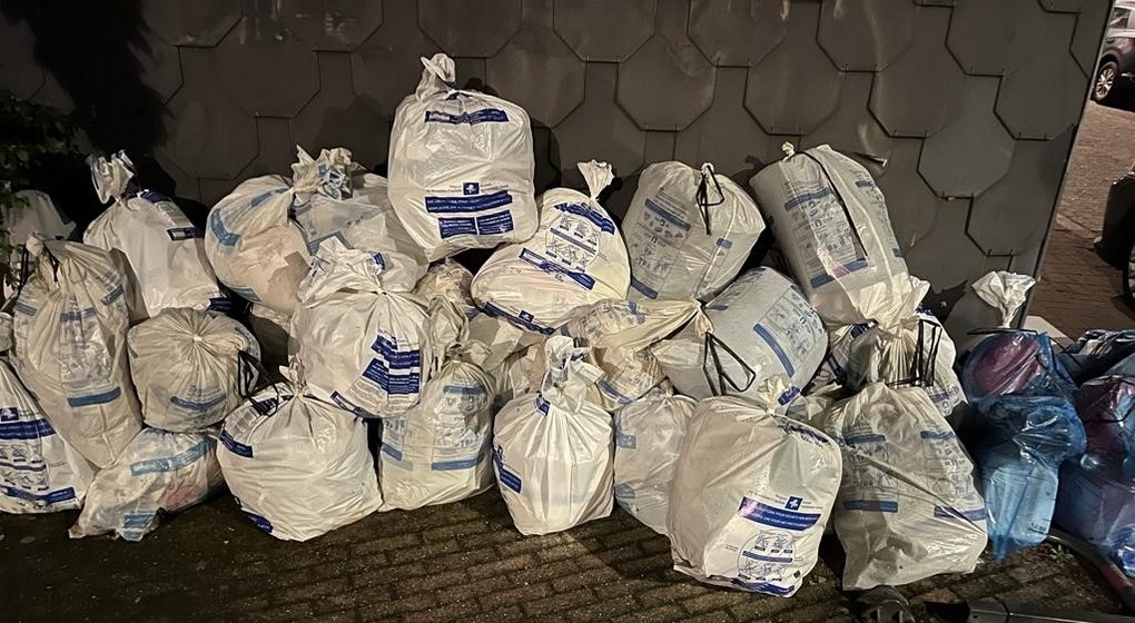 Poubelles blanches Déchets Collecte - BX1