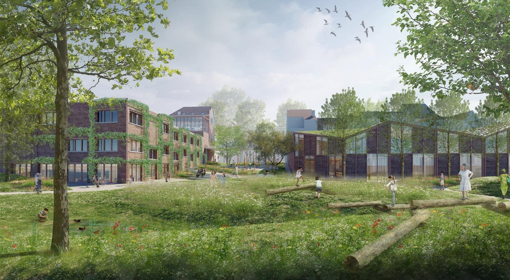 Nouveau parc Quartier Stephenson Schaerbeek - Urban Platform, Buur Part of Sweco