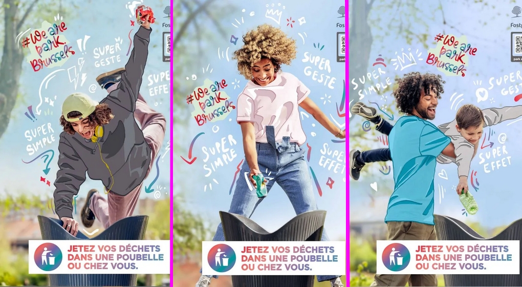 Campagne We Are Park Brussels 2023 - Bruxelles Environnement