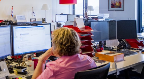 Ordinateur Bureau Entreprise Illustration - Belga Jasper Jacobs
