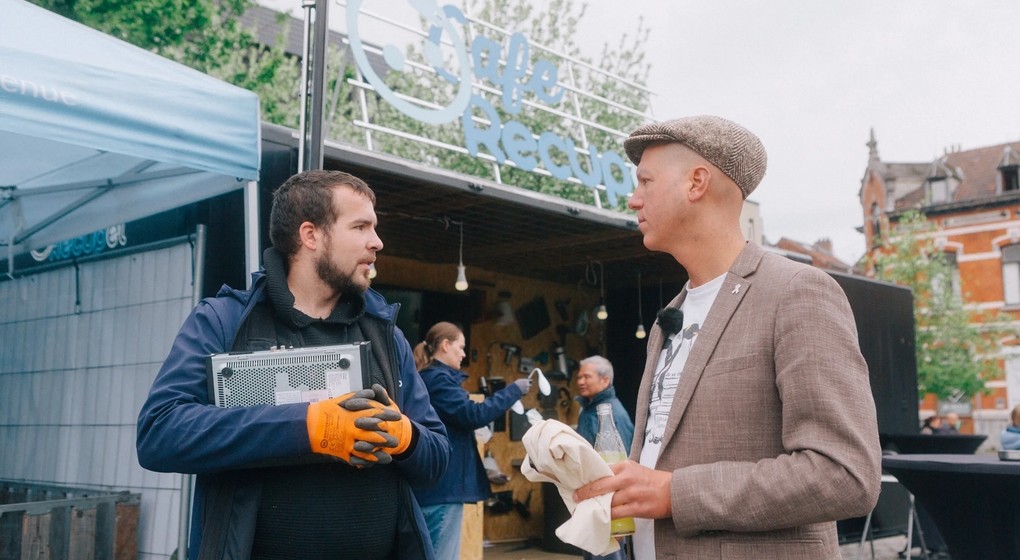 Café Recupel Anderlecht Recyclage Électroménagers - Recupel