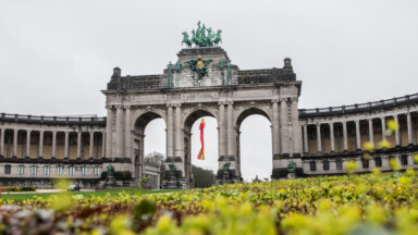 Les terrasses des Arcades du Cinquantenaire à nouveau accessibles au grand public