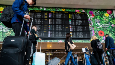 Près de 92.000 voyageurs attendus à Brussels Airport lundi