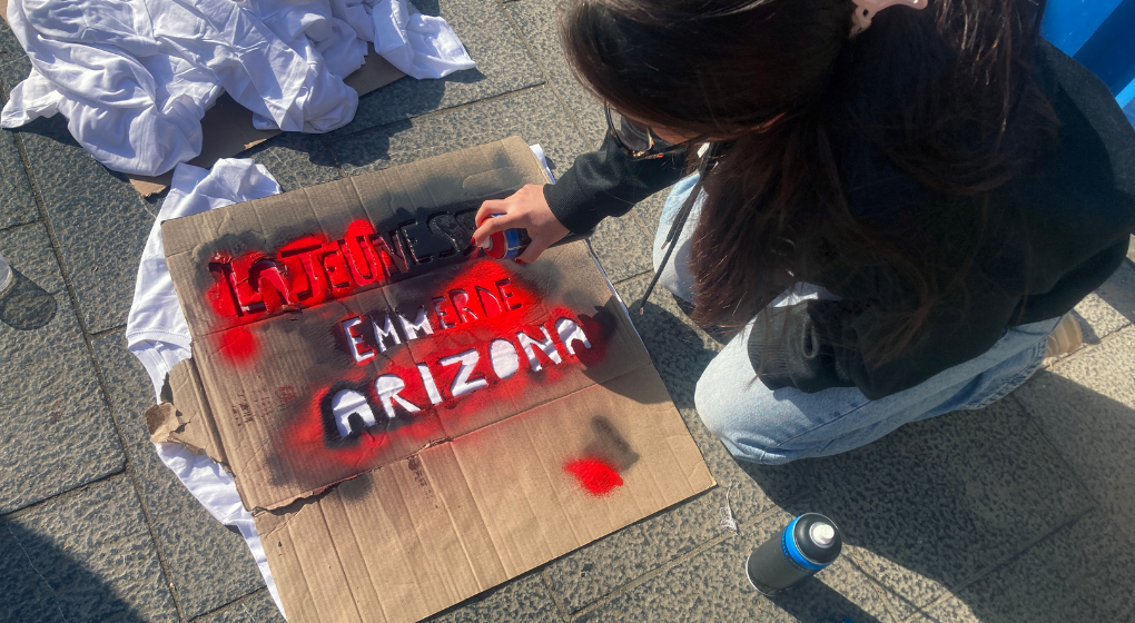 Des piquets de grève sur le campus de l'ULB