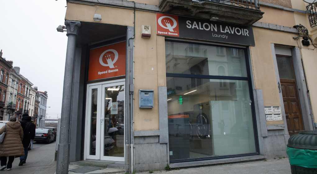 Le site de la fusillade à Forest