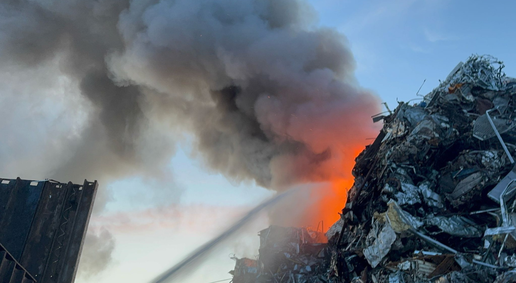 Incendie Schaerbeek - Pompiers de Bruxelles