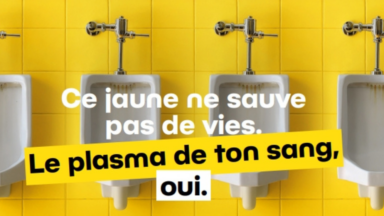La Croix-Rouge mise sur le jaune pour appeler aux dons de plasma