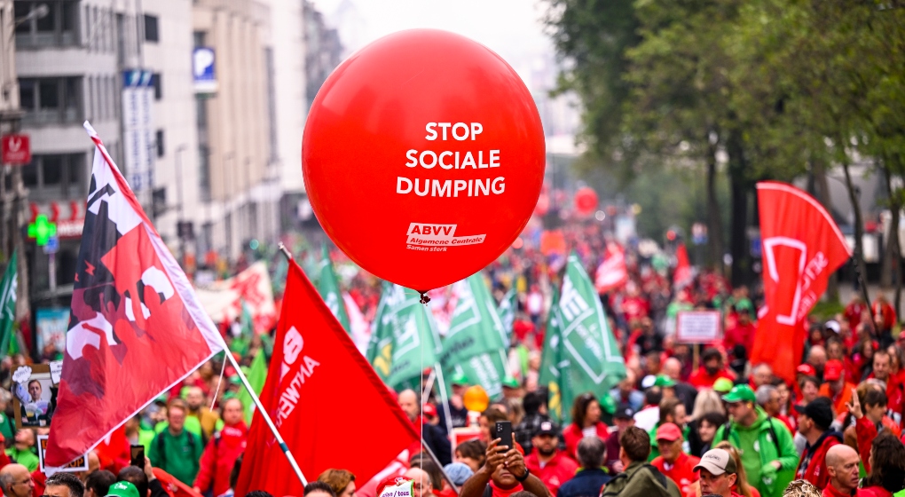 Des dizaines de milliers de manifestants attendus dans les rues de Bruxelles