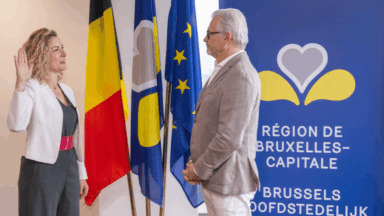 À Schaerbeek, la nouvelle bourgmestre Audrey Henry (MR) a prêté serment