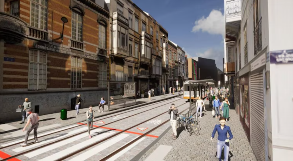 rue du bailli piéton