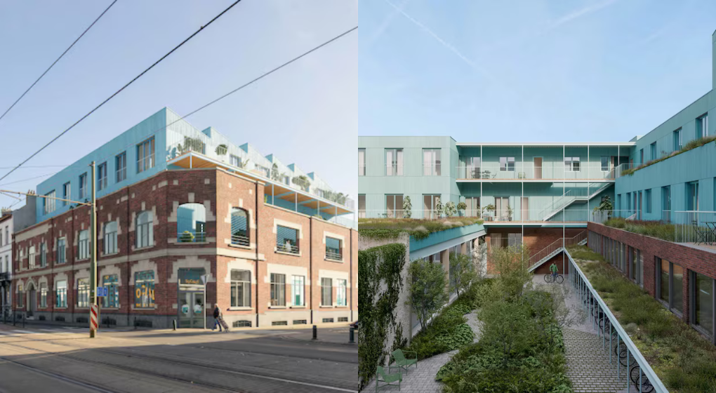 recyclerie sociale - VDS - STUDIOBONT architecten