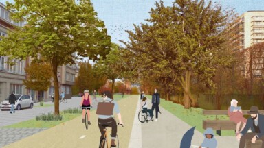 Trois chantiers pour une cyclostrade de 6,5 km reliant Anderlecht à la Ville de Bruxelles
