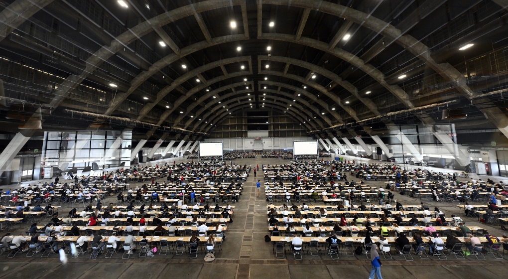 Concours de médecine à Brussels Expo : plus de 20% des inscrits ne se sont pas présentés