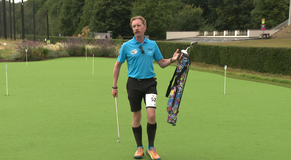 À la découverte du speedgolf, un sport qui mélange golf et course à pied