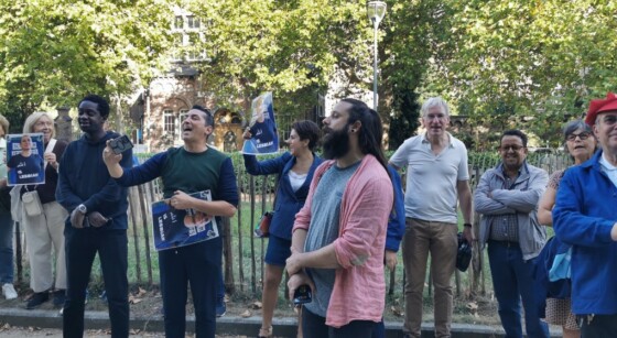 Un rassemblement organisé à Bruxelles en soutien à la militante marocaine Betty Lachgar