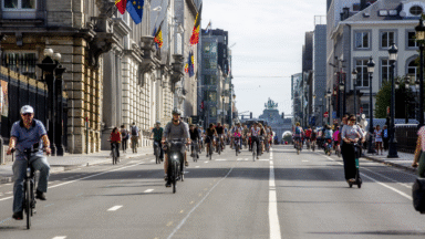 Le dimanche sans voiture a mobilisé un peu moins de monde à Bruxelles