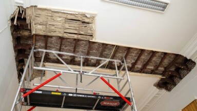 “La pluie tombait à travers le plafond”: la cour d’appel dénonce le mauvais état des locaux et les répercussions sur son personnel