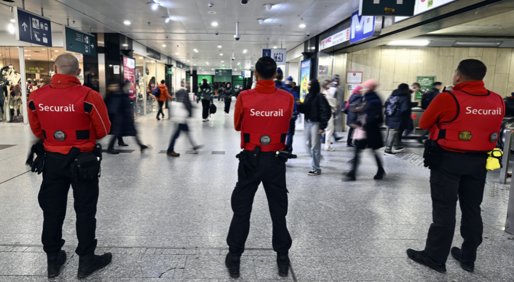 Securail est intervenu en moyenne vingt fois par jour à Bruxelles-Midi en 2024, un record