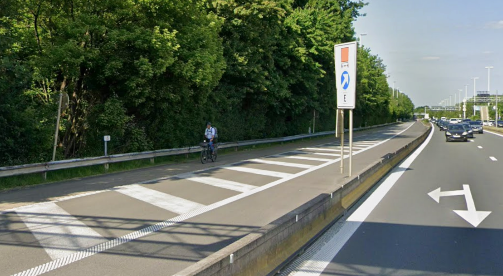 La piste cyclable de l’E40 pérennisée, les travaux débutent le 25 octobre