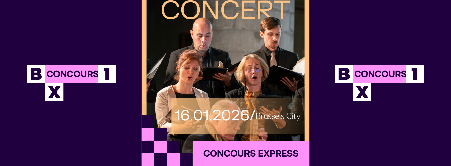 CONCOURS EXPRESS ! 5 x 2 places à gagner pour le concert “In honorem Sancte Gudilae” le 16/01 à 20h !