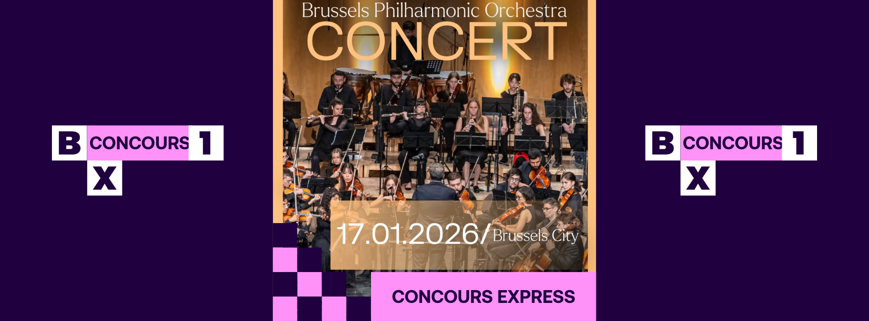 CONCOURS EXPRESS ! 5 x 2 places à gagner pour le concert du Brussels Philharmonic Orchestra le 17/01 à 20h !
