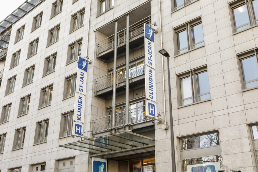 La clinique Saint-Jean à Bruxelles.
