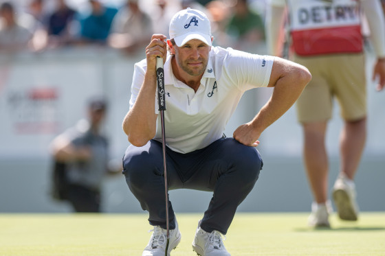 Thomas Detry au DP World Tour golf tournament en mai 2026.