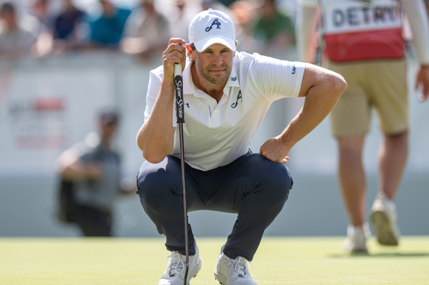 Thomas Detry au DP World Tour golf tournament en mai 2026.